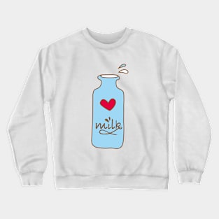 Love Milk Crewneck Sweatshirt